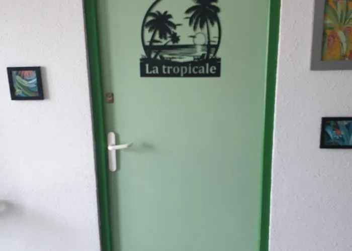 Daire La Tropicale, Climatise Avec Parking, Proche Cite Medievale